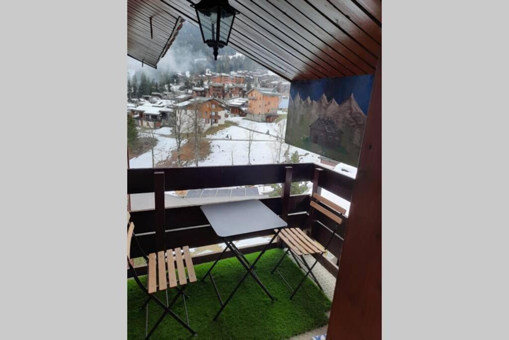 Residence Le Faegot A Valmorel- Studio 4 Personnes 외부 사진